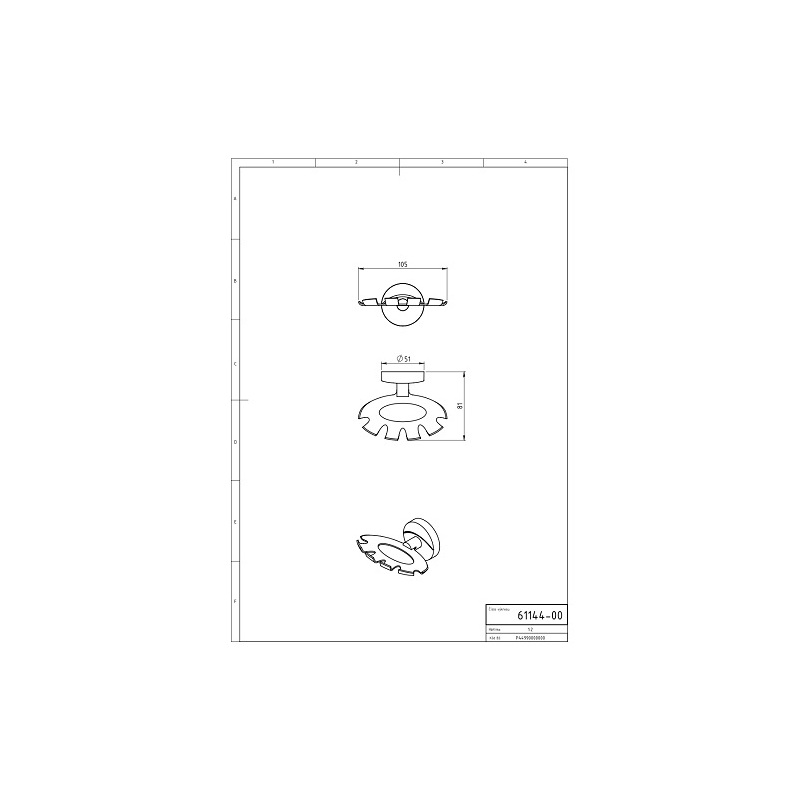 Držák kartáčků a pasty Metalia 11, chrom, Novaservis, 0144,0