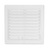 Větrací mřížka 200 x 200 mm, s rámečkem, uzavíratelná, bílá, HACO 0205