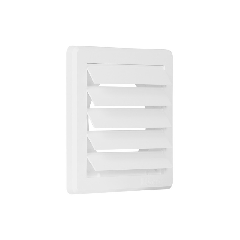 Větrací mřížka 175 × 175 mm, gravitační, bílá, G/125 HACO 0233