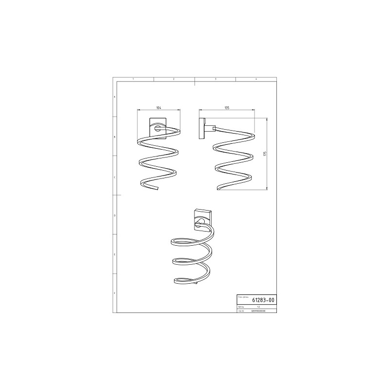 Držák fénu Metalia 12, chrom, Novaservis, 0283,0