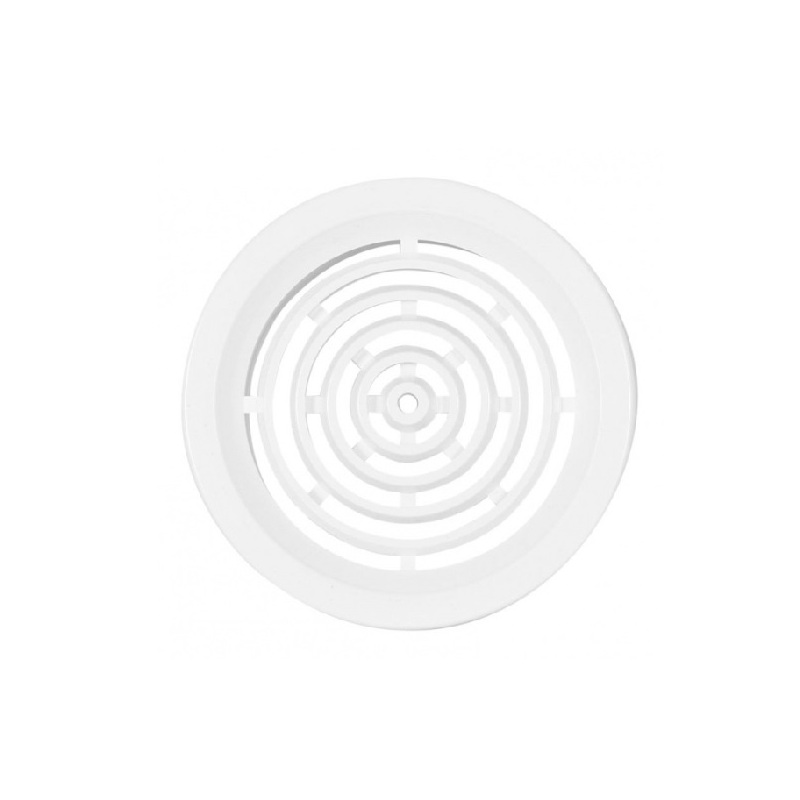 Větrací mřížka kruhová d 50 mm, bílá, HACO 0413