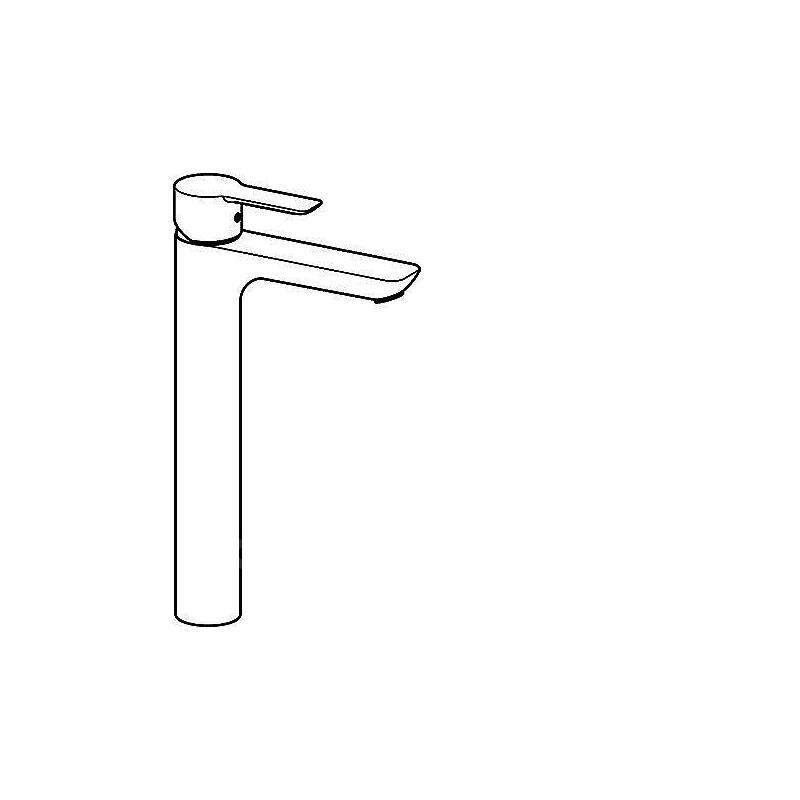 Umyvadlová baterie Ligna, chrom, stojánková, Hansa 06032203