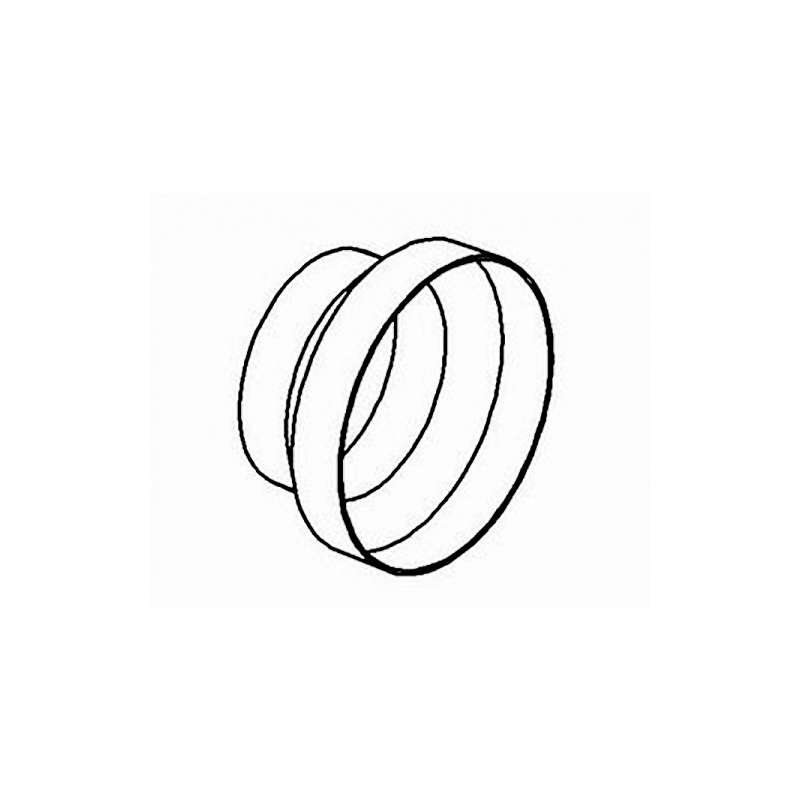 Redukce plastová HACO, RP100/125