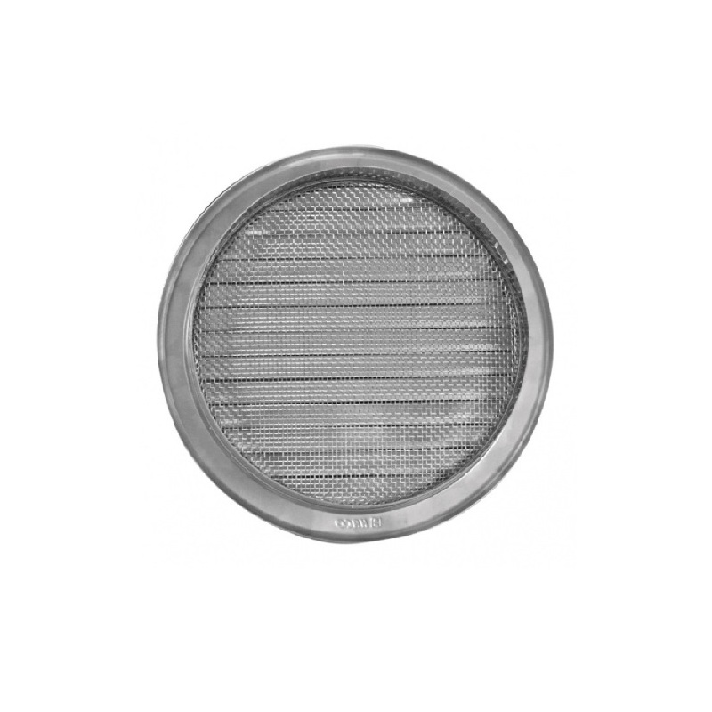 Větrací mřížka nerezová, d 150 mm, se síťovinou, HACO 0706