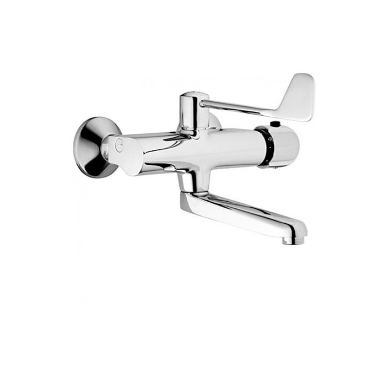 Umyvadlová baterie Tempra 150 mm, chrom, nástěnná, Hansa 08382202