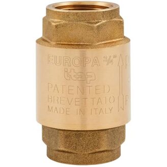 Zpětná mosazná klapka G 1 s mosazným diskem, Itap 1000100