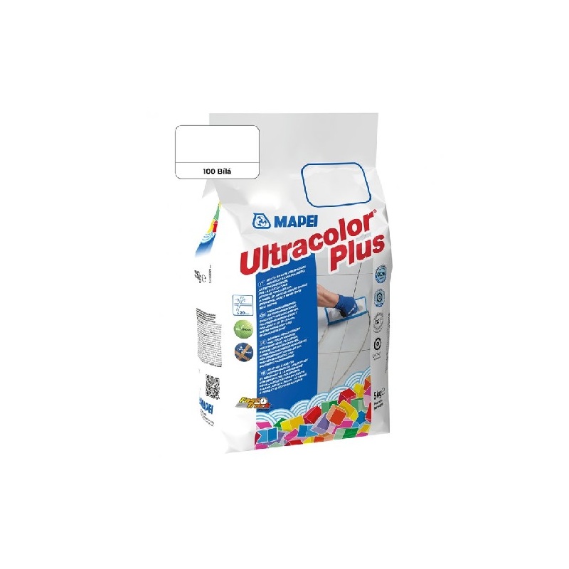 Spárovací hmota ULTRACOLOR PLUS, 100 bílá, 5 kg, Mapei 6010045AU