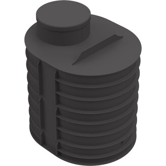 Vodoměrná šachta pro obsyp 1000 x 1200 x 1250 mm, HECKL