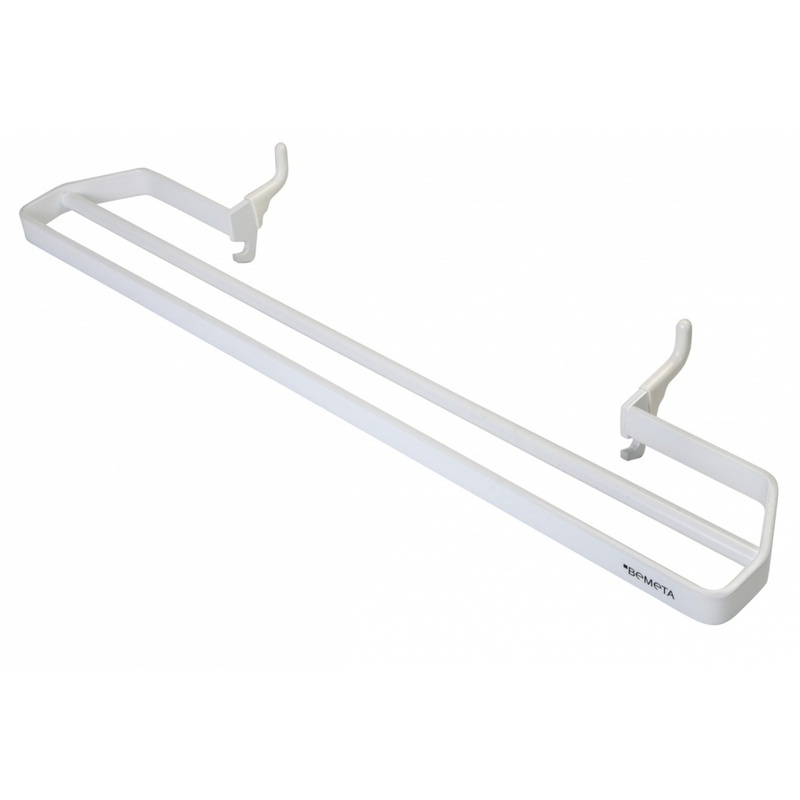 Držák ručníků na topné těleso RAWELL double - bílý