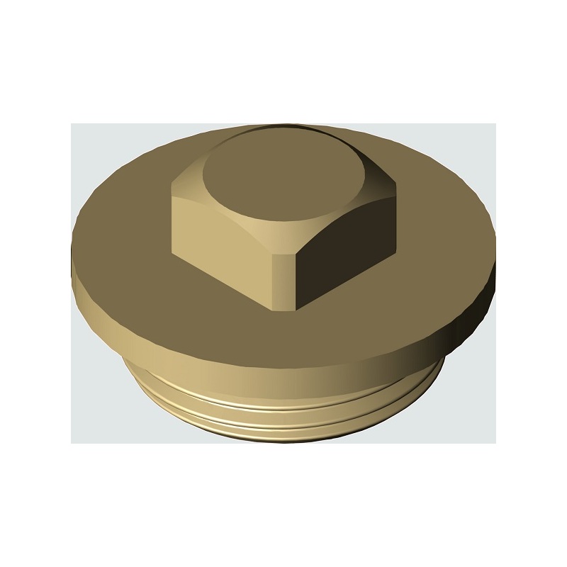 Mosazná zátka M G 3/4, Viega 101626, model 1751