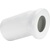 Připojovací oblouk 22,5°, 150 mm, DN 100, bílé, Viega 101831