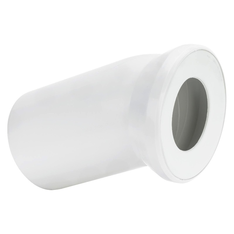 Připojovací oblouk 22,5°, 150 mm, DN 100, bílé, Viega 101831