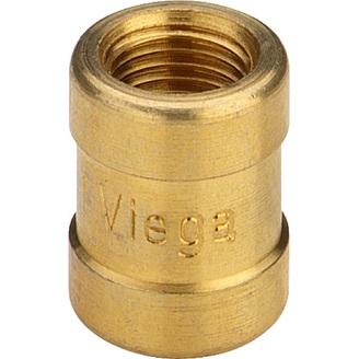 Mosazný nátrubek FF G 3/8, Viega 103170, model 1551