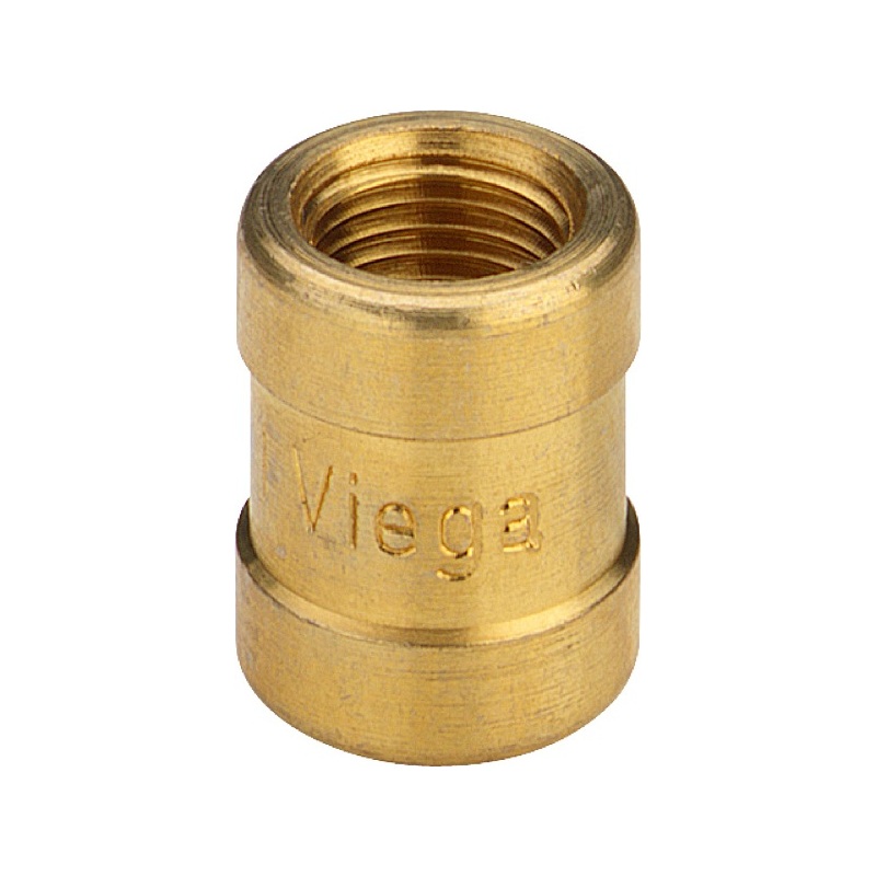 Mosazný nátrubek FF G 3/8, Viega 103170, model 1551