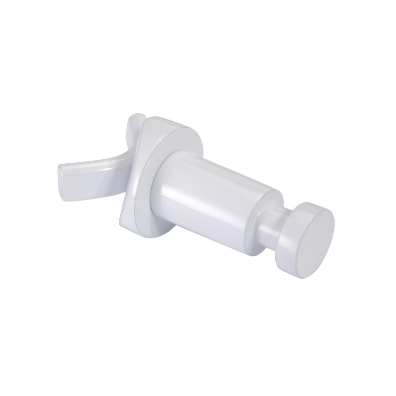 Háček na topné těleso RAWELL bílý