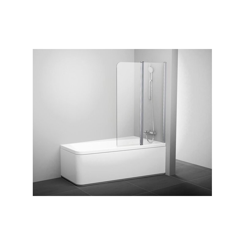 Ravak vanová zástěna 10° 10CVS2 - 100 P, satin+transparent