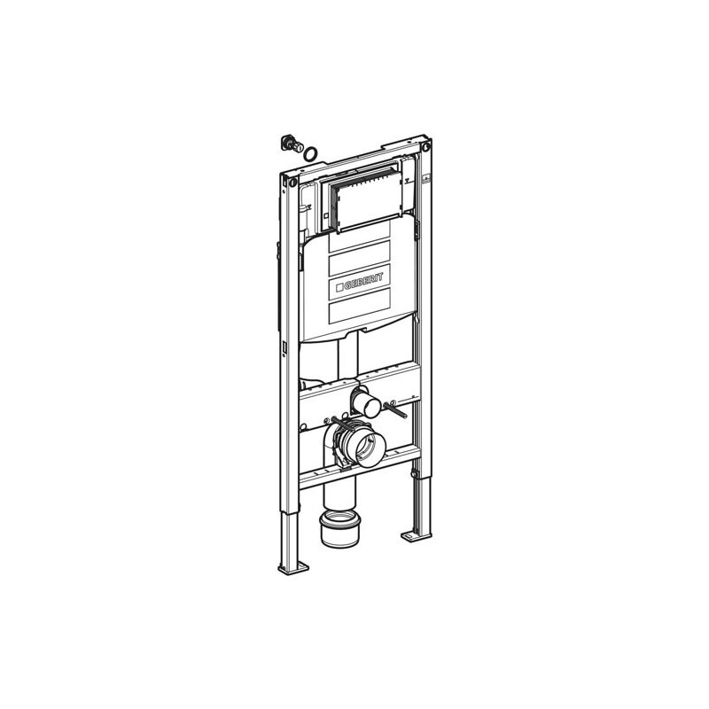 Instalační modul Duofix pro závěsné WC, výška 112 cm, do sádrokartonu, Geberit 111.925.00.5