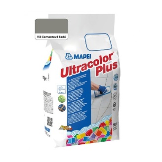 Spárovací hmota ULTRACOLOR PLUS, 113 cementově šedá, 2 kg, Mapei 6011328AU