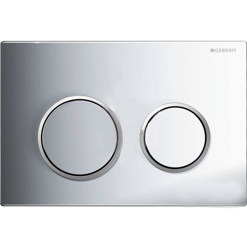 Deska ovládací GEBERIT OMEGA 20 chrom lesk/chrom mat, 115.085.KH.1
