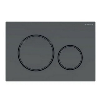 Deska ovládací GEBERIT SIGMA 20 černá mat, 115.882.16.1