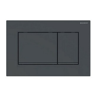 Deska ovládací GEBERIT SIGMA 30 černá, proužek černá mat 115.883.DW.1