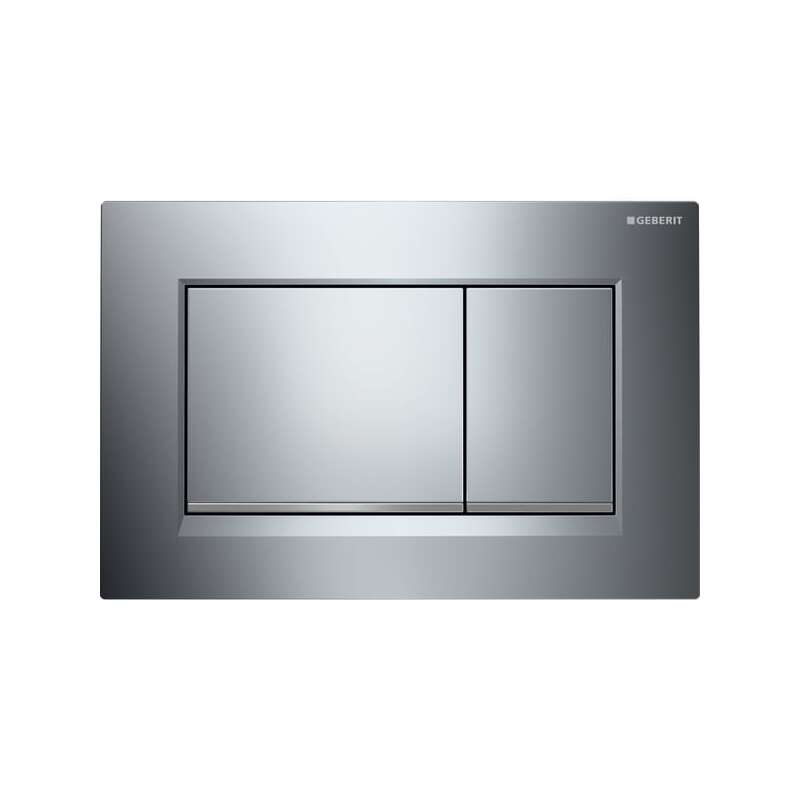 Deska ovládací GEBERIT SIGMA 30 chrom lesk/chrom mat, 115.883.KH.1