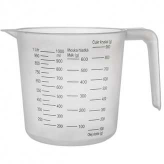 Kuchyňská odměrka s výlevkou, 1 l, Orion, 120539