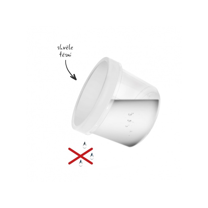 Dóza, WHITE, 0,5 l, Orion, 127124