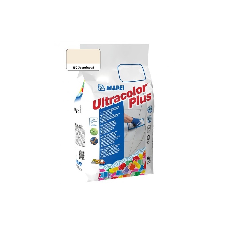 Spárovací hmota ULTRACOLOR PLUS, 130 jasmínová, 2 kg, Mapei 6013028AU