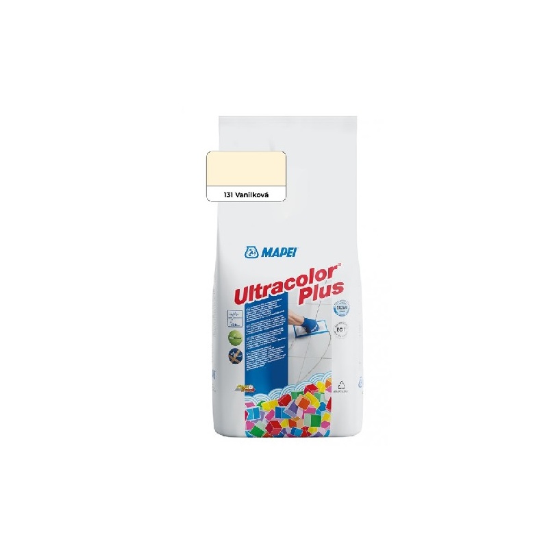Spárovací hmota ULTRACOLOR PLUS, 131 vanilková, 5 kg, Mapei 6013145AU