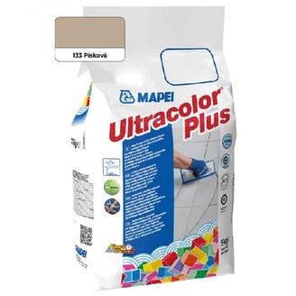Spárovací hmota ULTRACOLOR PLUS, 133 písková, 2 kg, Mapei 6013302AU