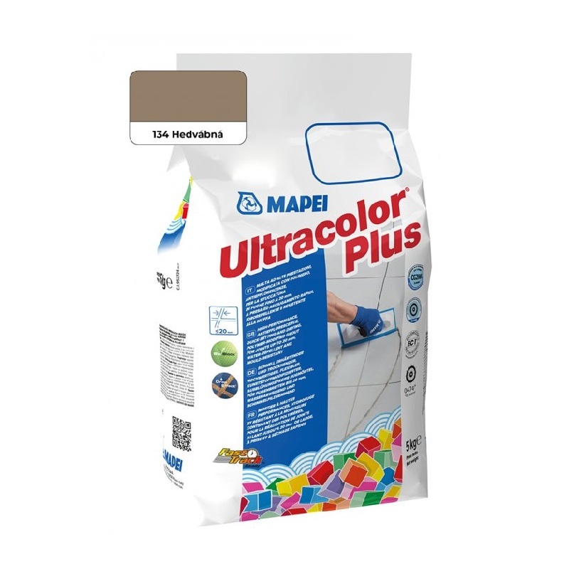 Spárovací hmota ULTRACOLOR PLUS, 134 hedvábná, 5 kg, Mapei 6013445AU