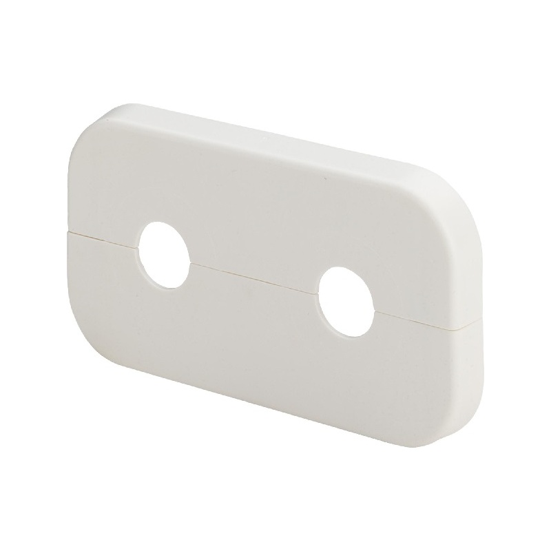 Rozeta dvojitá 110 × 60 × 10 × 15, pro připojení otopného tělesa, Viega 135959