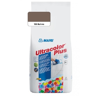 Spárovací hmota ULTRACOLOR PLUS, 136 bahno, 2 kg, Mapei 6013602AU