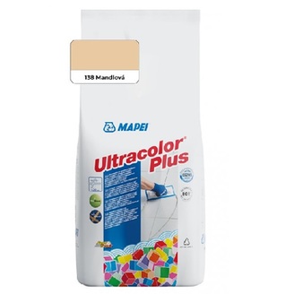 Spárovací hmota ULTRACOLOR PLUS, 138 mandlová, 2 kg, Mapei 6013802AU