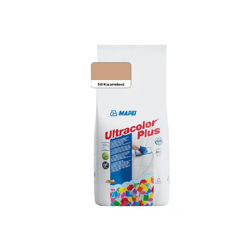 Spárovací hmota ULTRACOLOR PLUS, 141 karamel 2 kg, Mapei 6014128A