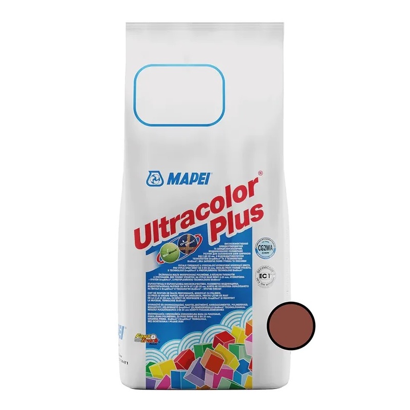 Spárovací hmota ULTRACOLOR PLUS, 143 terracotta, 2 kg, Mapei 6014328AU