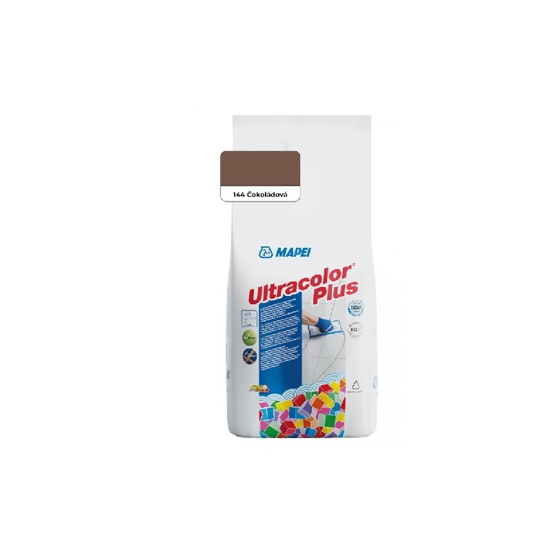Spárovací hmota ULTRACOLOR PLUS, 144 čokoládová, 2 kg, Mapei 6014428AU