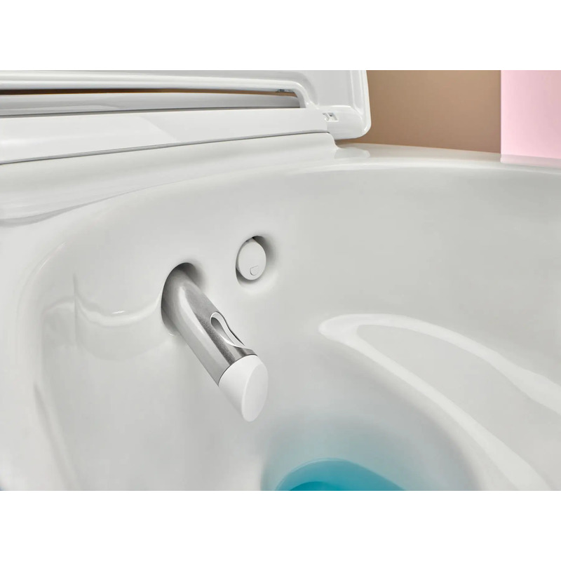 Závěsné WC AquaClean Mera Classic, bílá, se sedátkem, sprchovací, Geberit 146.200.11.1