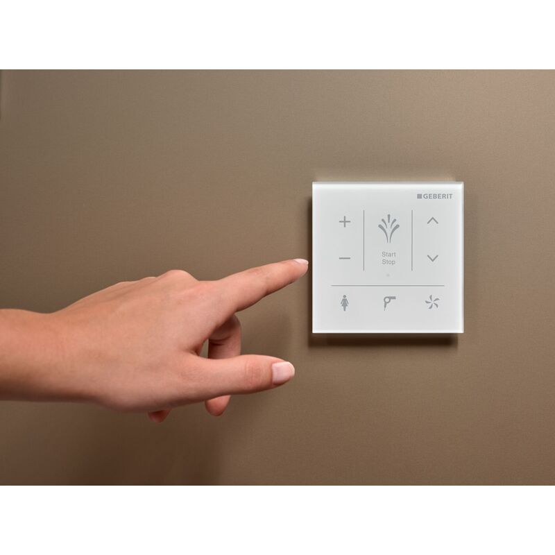 Závěsné WC AquaClean Mera Comfort, bílá, se sedátkem, sprchovací, Geberit 146.210.11.1