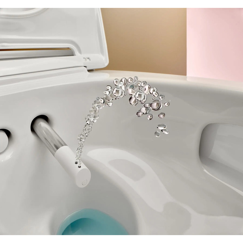 Závěsné WC AquaClean Mera Comfort, bílá, se sedátkem, sprchovací, Geberit 146.210.11.1