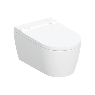 Závěsné WC AquaClean Sela, bílá, se sedátkem, sprchovací, Geberit 146.220.11.1