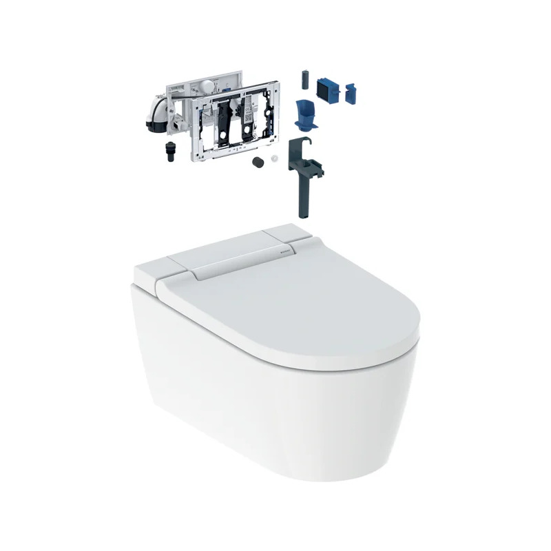 Závěsné WC AquaClean Sela DuoFresh, bílá, se sedátkem, sprchovací, Geberit 146.226.01.1