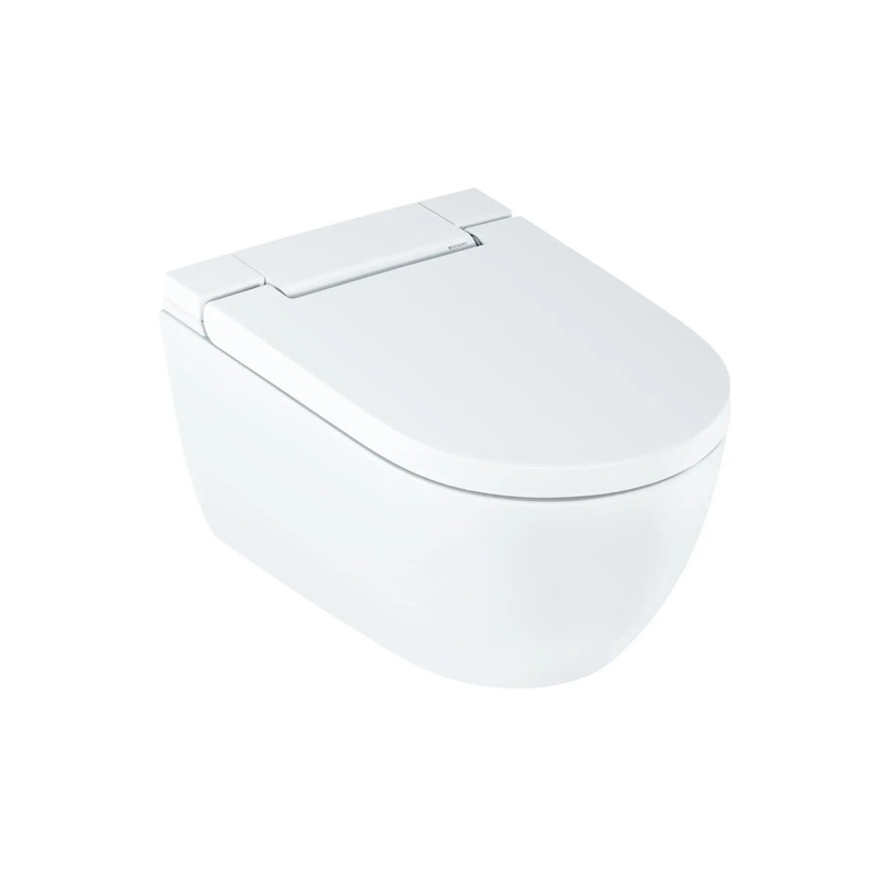 Závěsné WC AquaClean Alba, bílá, se sedátkem, sprchovací, Geberit 146.350.01.1