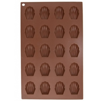 Forma silikon pracny 20, hnědá