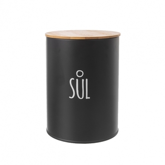 Dóza Sůl, BLACK, 11 cm, Orion, 153679