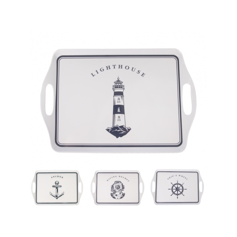 Servírovací tác SEA, 38 x 23 cm, obdelník, Orion, 153822