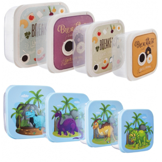 Svačinový box 4 ks čtverec, Orion, 154015