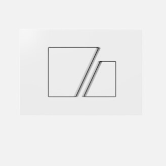 Deska ovládací SANIT Linea S707 bílá