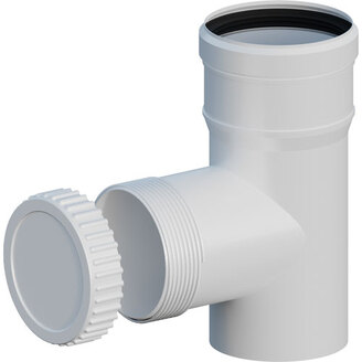 Revizní kus odkouření d 80, PP, Ricom Gas 16080B2